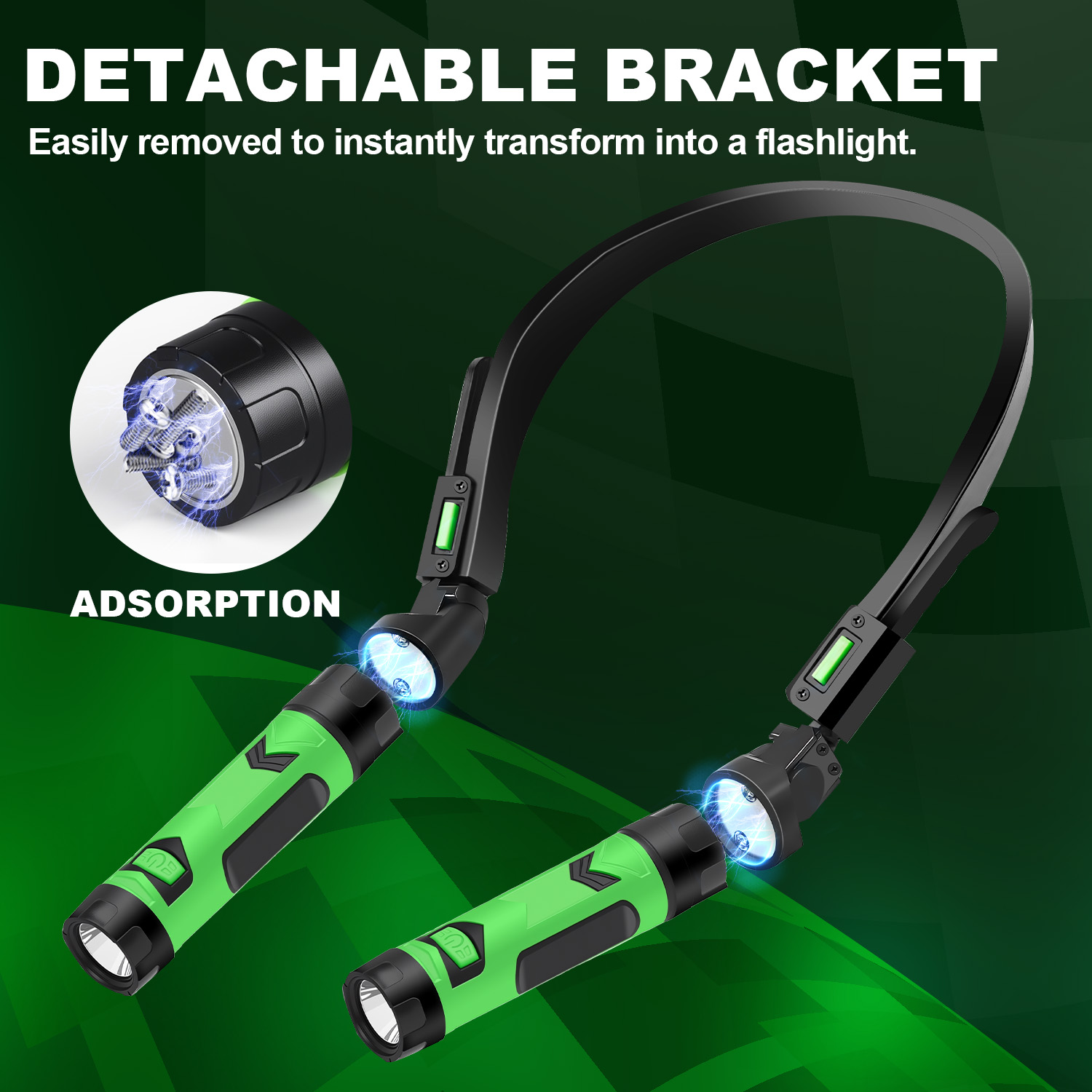 USB Rechargeable LED Neck Ligh - مراجعة Outdoor Camping Bbq وسعره