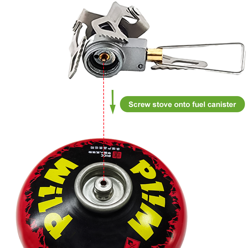 BRS Outdoor Gas Stove Mini Cam - مراجعة Outdoor Camping Heater For Tent وسعره