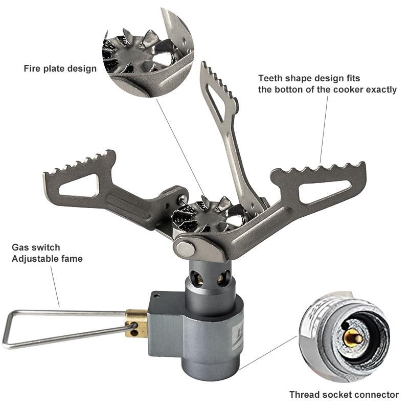 BRS Outdoor Gas Stove Mini Cam - مراجعة Outdoor Camping Heater For Tent وسعره