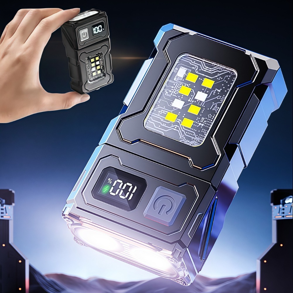 Rechargeable Mini LED Flashlig - مراجعة Outdoor Camping Hiking وسعره