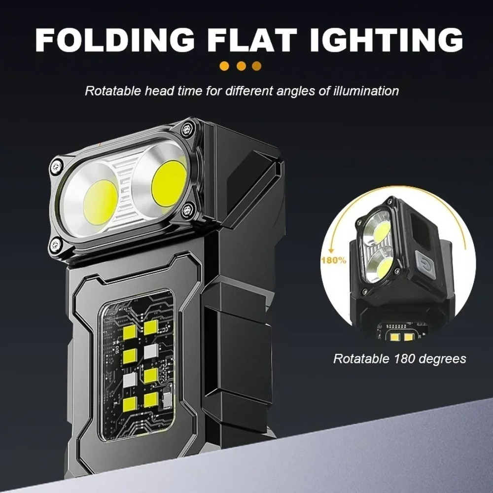 Rechargeable Mini LED Flashlig - مراجعة Outdoor Camping Hiking وسعره