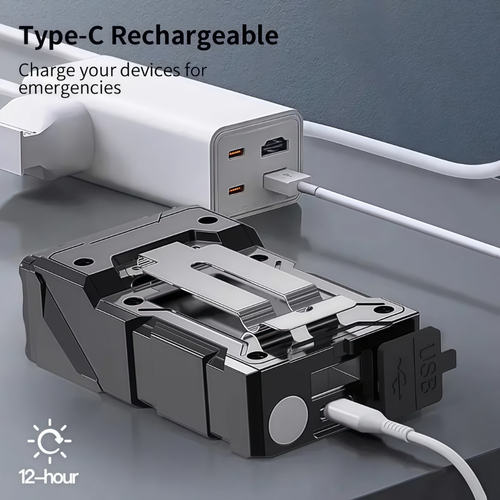 Rechargeable Mini LED Flashlig - مراجعة Outdoor Camping Hiking وسعره