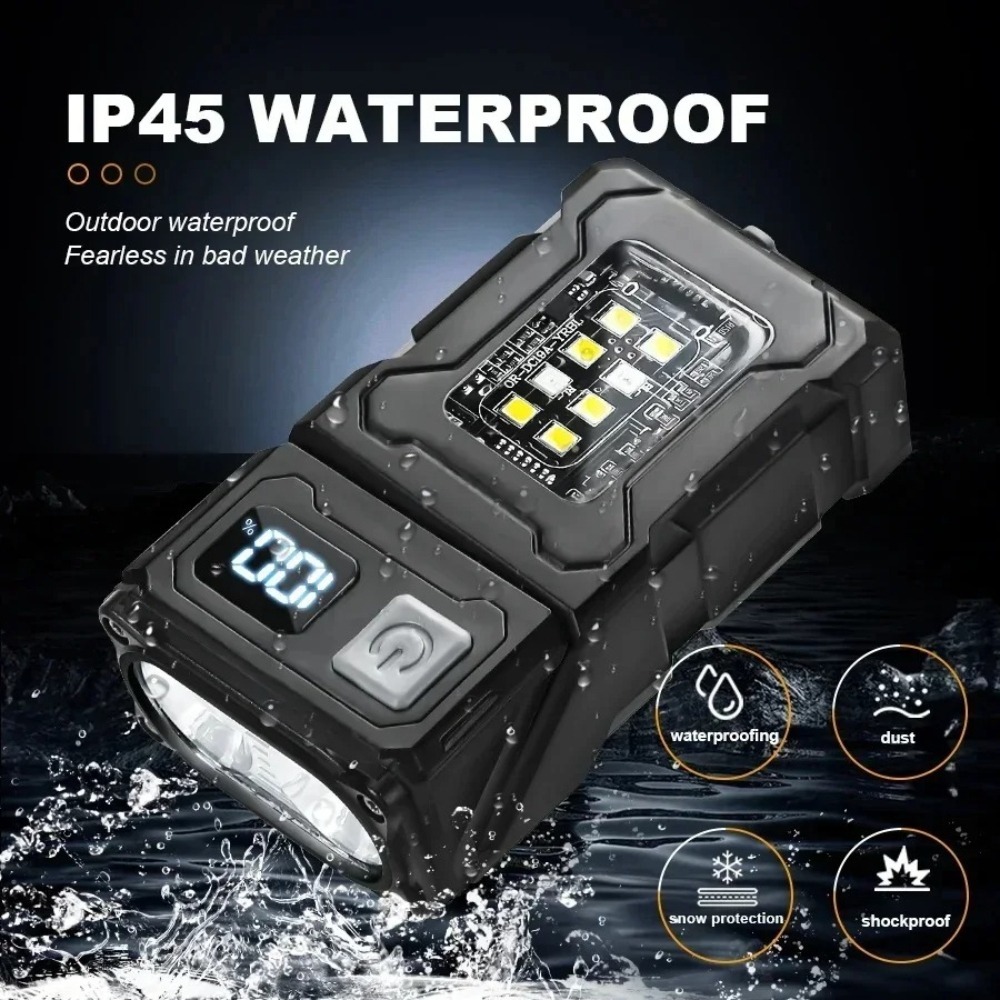 Rechargeable Mini LED Flashlig - مراجعة Outdoor Camping Hiking وسعره