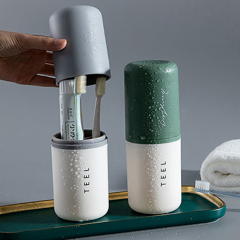 1pc Portable Toothbrush Holder - مراجعة Outdoor Camping Bathroom وسعره