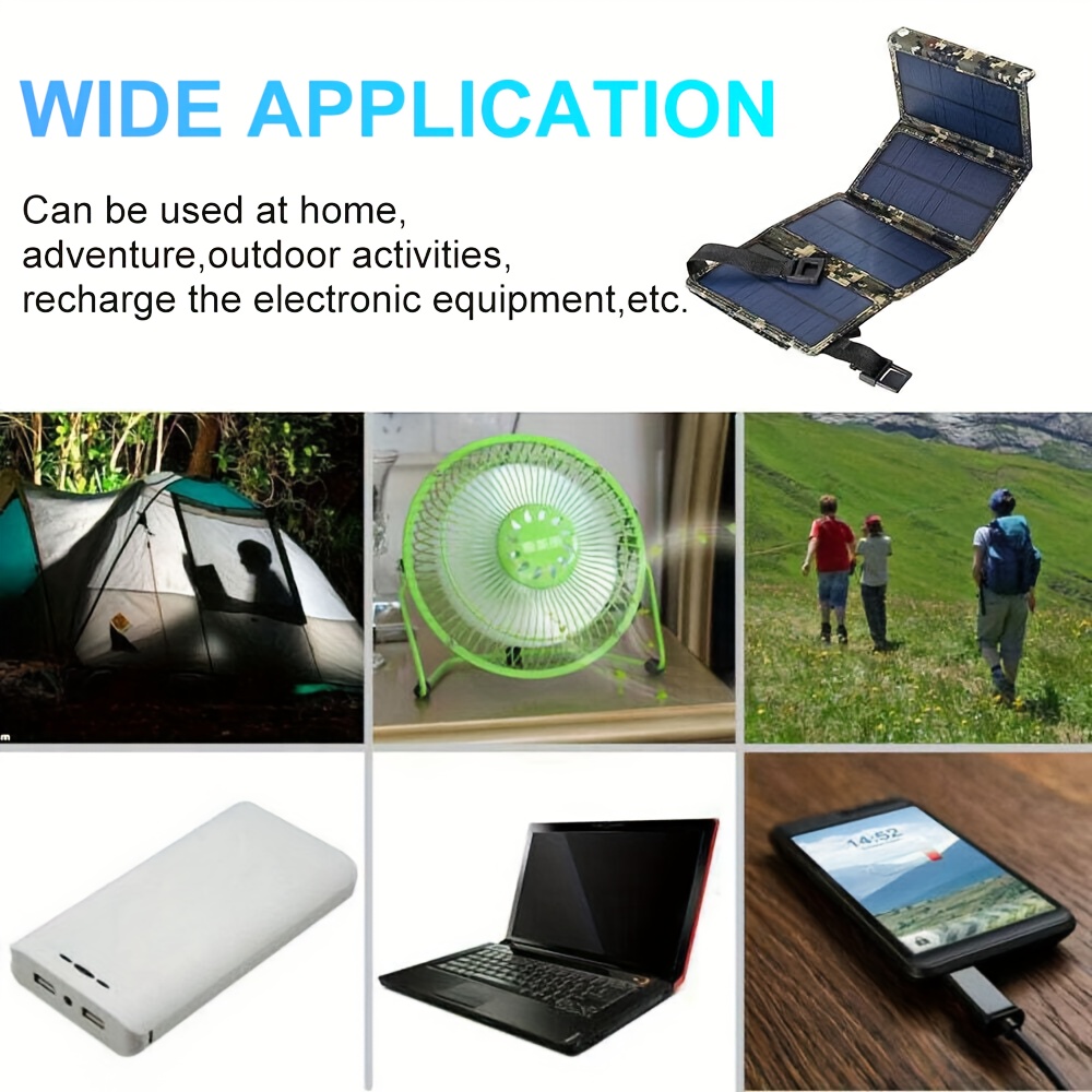 [Solar Panel] 80W Portable Fol - مراجعة Outdoor Camping Hiking وسعره