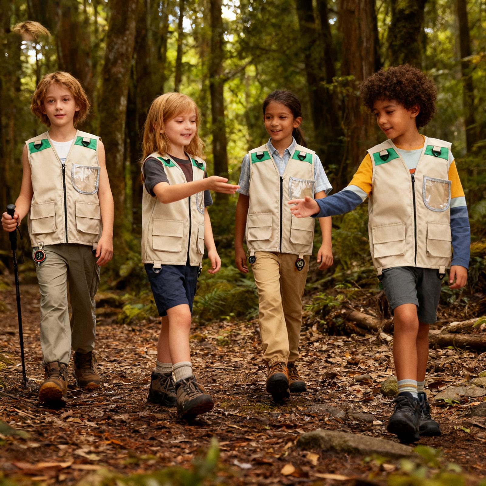 Kids Cargo Vest Sleeveless Cos - مراجعة Outdoor Camping Activities For Kids وسعره