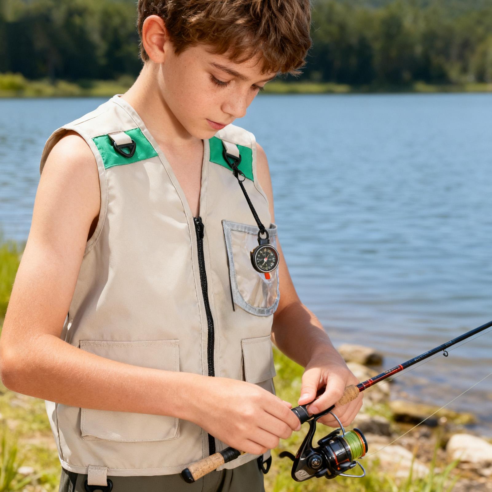 Kids Cargo Vest Sleeveless Cos - مراجعة Outdoor Camping Activities For Kids وسعره