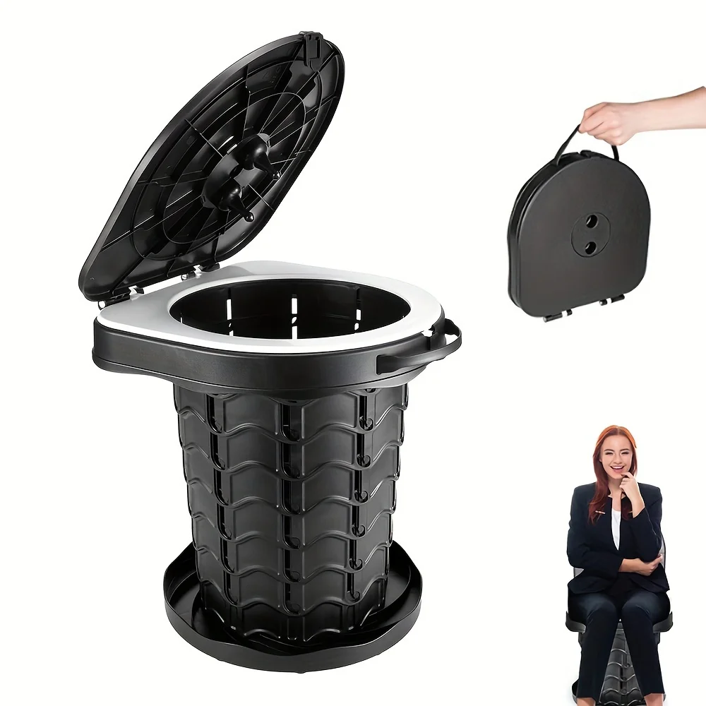 Camping Folding Toilet Portabl - مراجعة Portable Camp Toilet وسعره