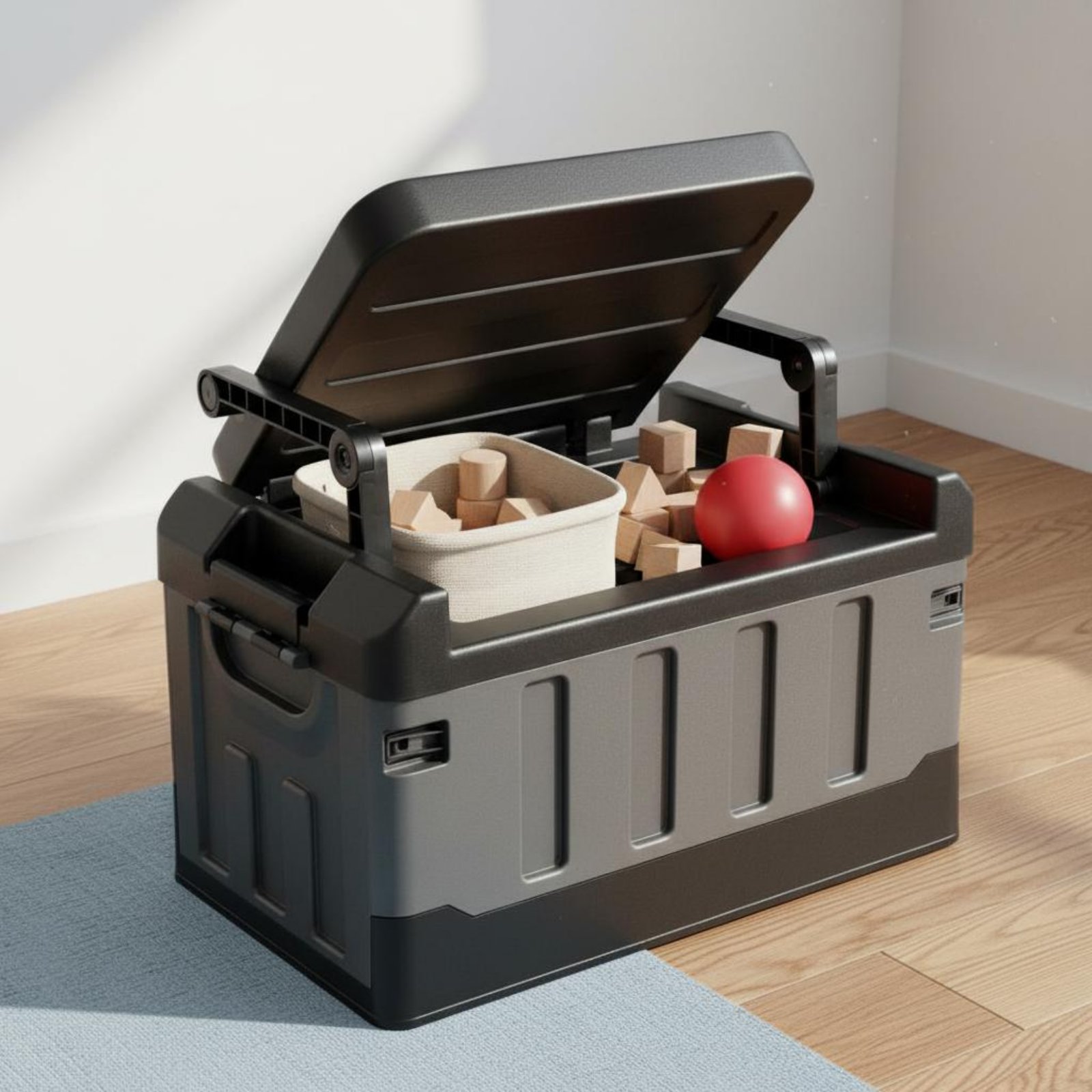Sit-on Storage Trunk Multi-Fun - مراجعة Outdoor Camping Gear وسعره
