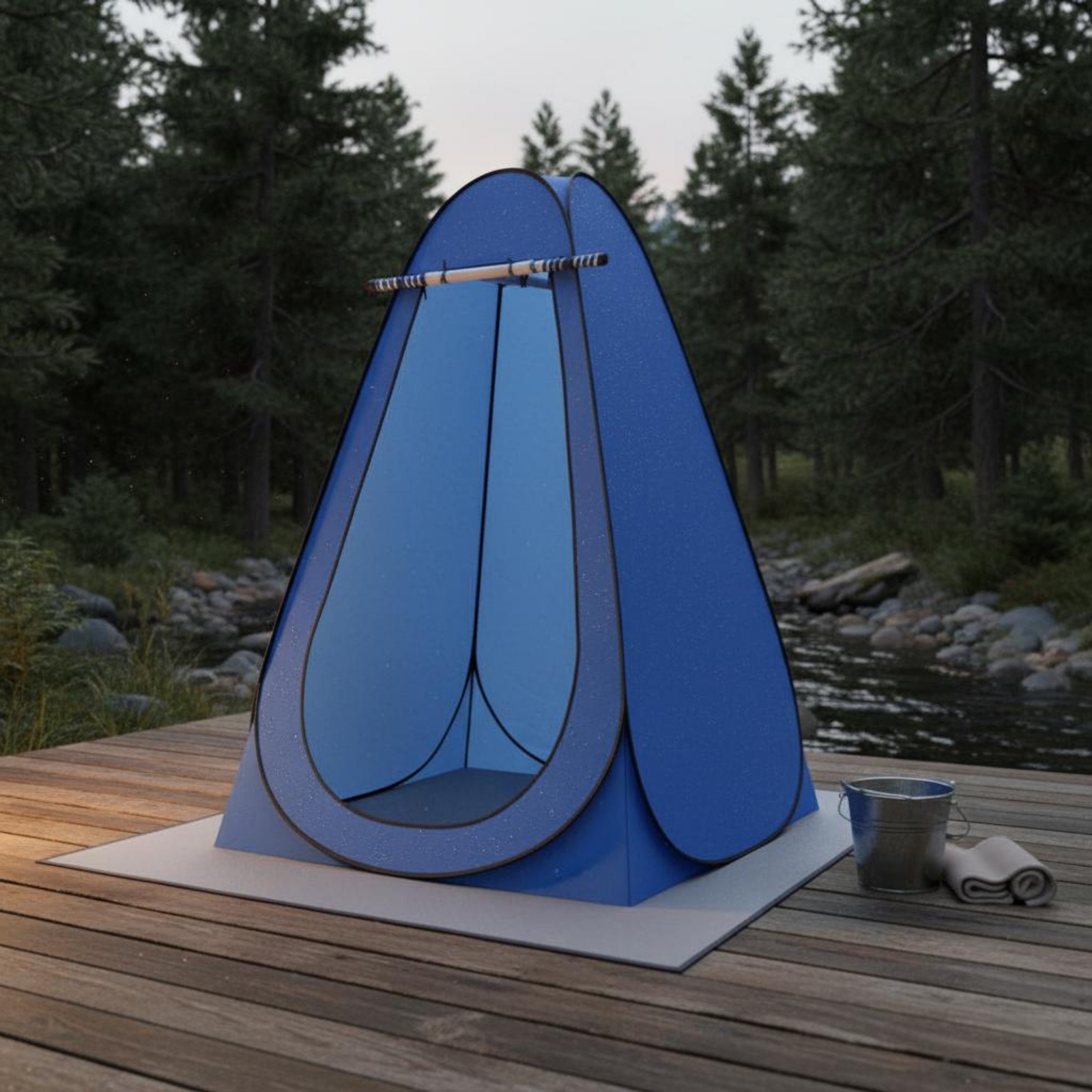 Camping Shower Tent Quick Setu - مراجعة Outdoor Camping Gear وسعره