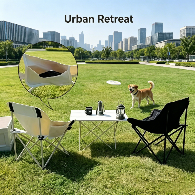 Ultra Light Portable Camping C - مراجعة Outdoor Camping Hammock Chair وسعره