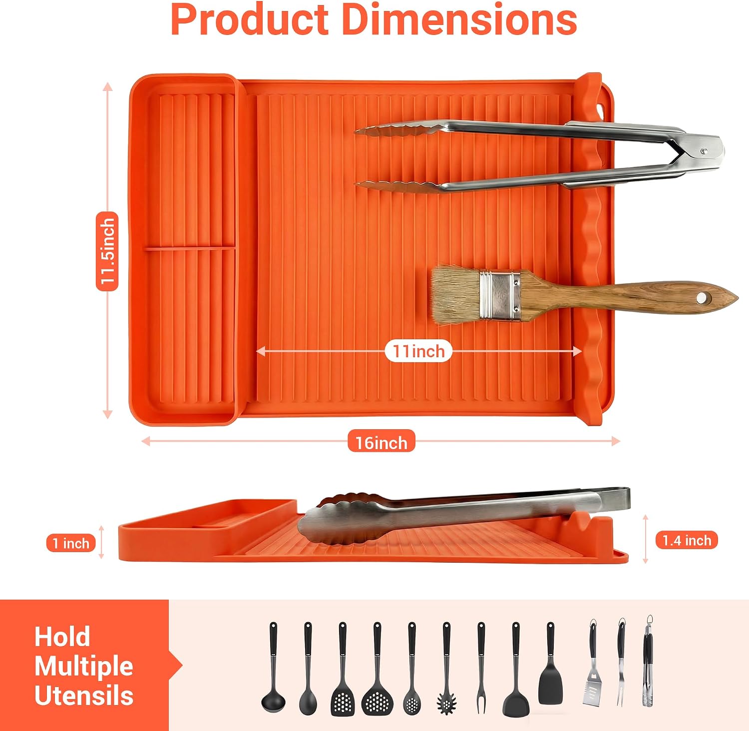 2-Pack Silicone Grill Mat 16x1 - مراجعة Outdoor Camping Bbq وسعره