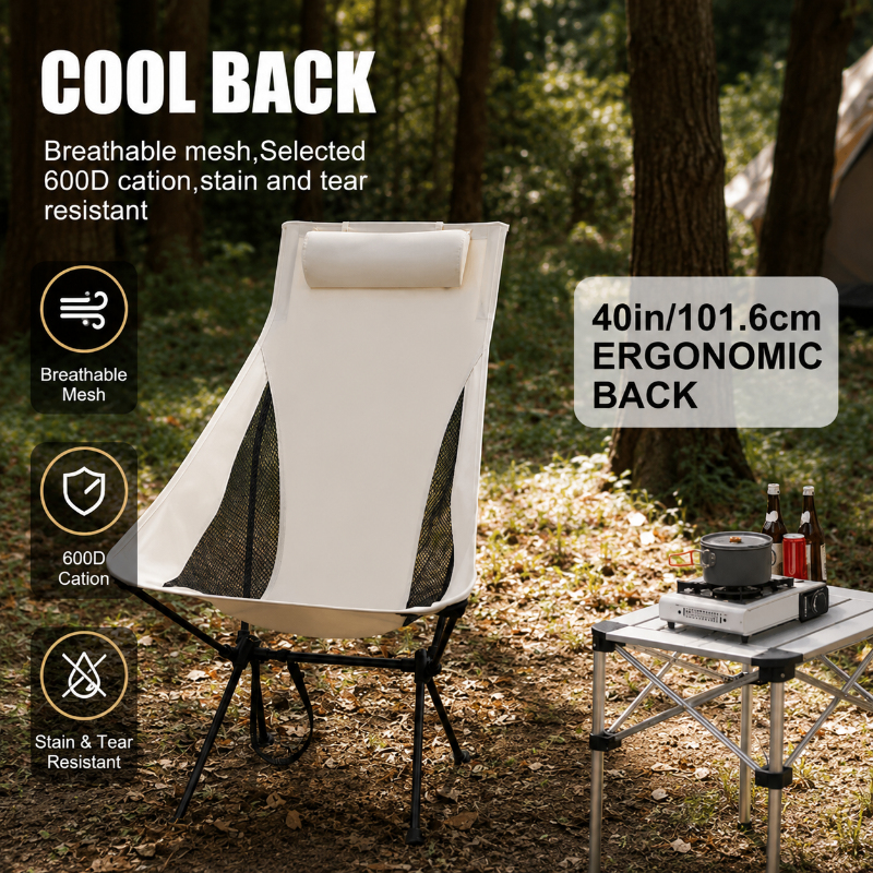 Portable Folding Camping Chair - مراجعة Outdoor Camping Hammock Chair وسعره