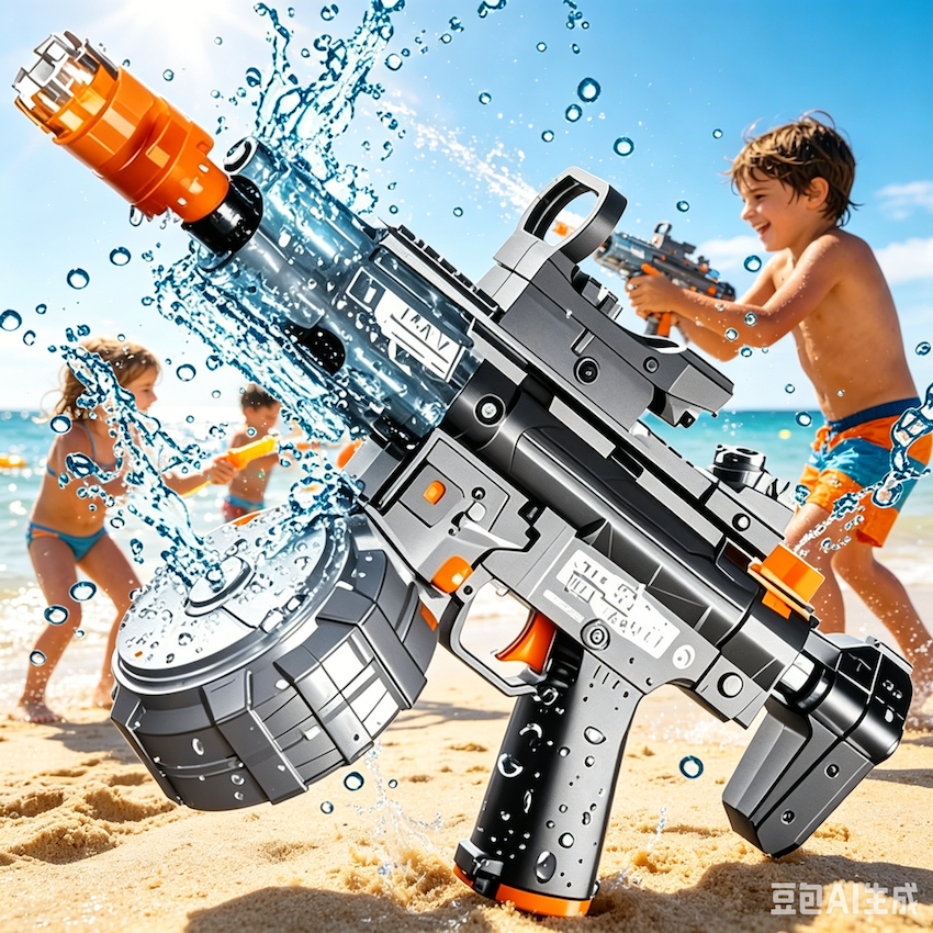 Electric Water Gun Toy Long Ra - مراجعة Outdoor Camping Games For Kids وسعره