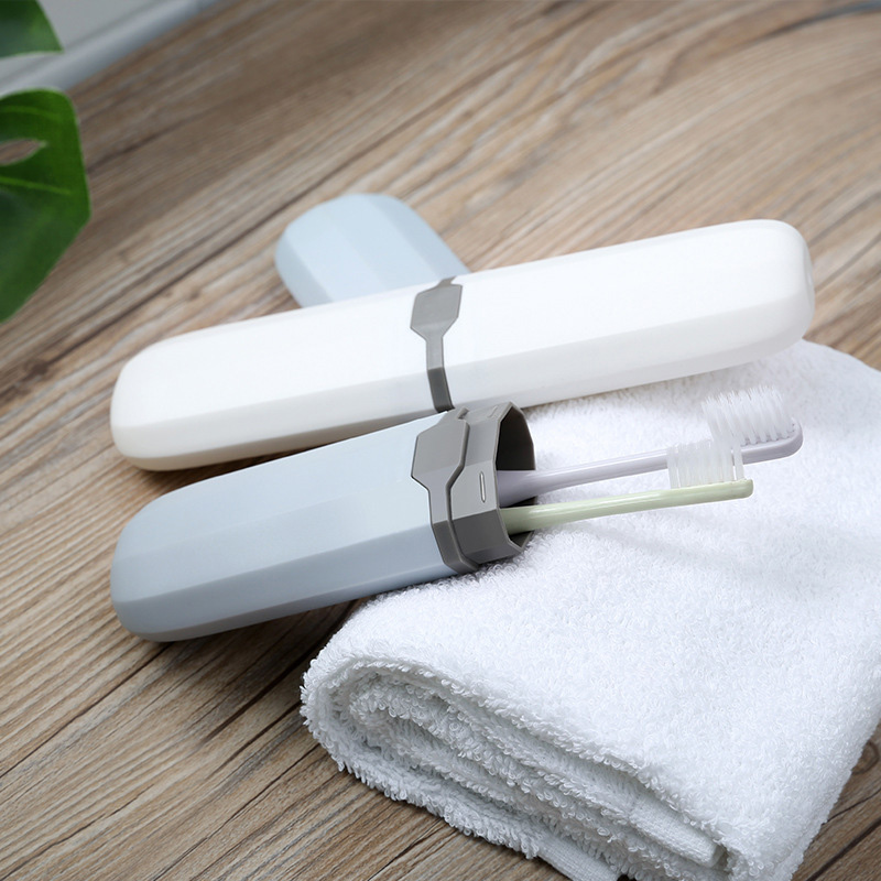 1/4pc Portable Toothbrush Cove - مراجعة Outdoor Camping Bathroom وسعره