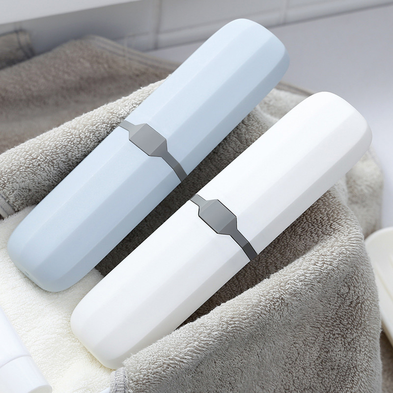 1/4pc Portable Toothbrush Cove - مراجعة Outdoor Camping Bathroom وسعره