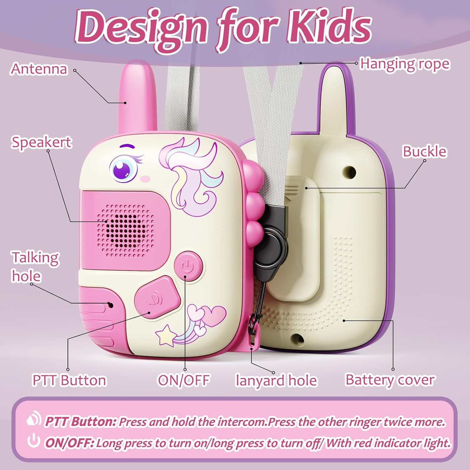 2PCS Walkie Talkie Toys for Ki - مراجعة Outdoor Camping Activities For Kids وسعره