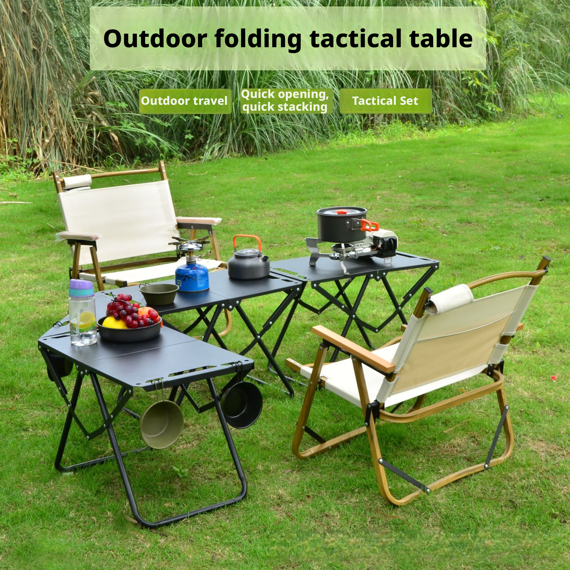 Portable Lightweight Quick-Set - مراجعة Outdoor Camping Kitchen Setup وسعره