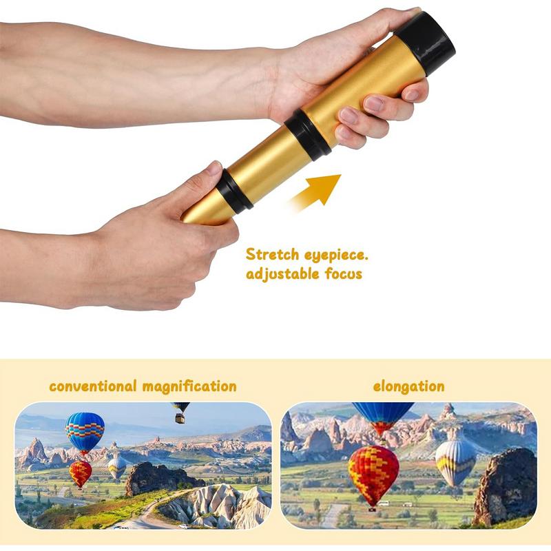 Pirate Telescope Zoomable Pock - مراجعة Outdoor Camping Activities For Kids وسعره