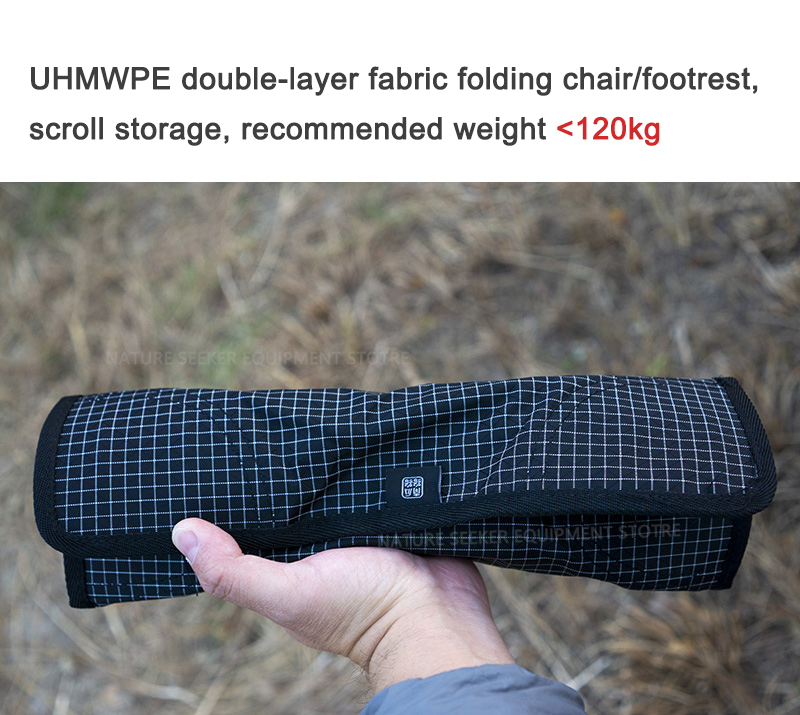 UHMWPE Stool Folding Chair Out - مراجعة Outdoor Camping Hammock Chair وسعره