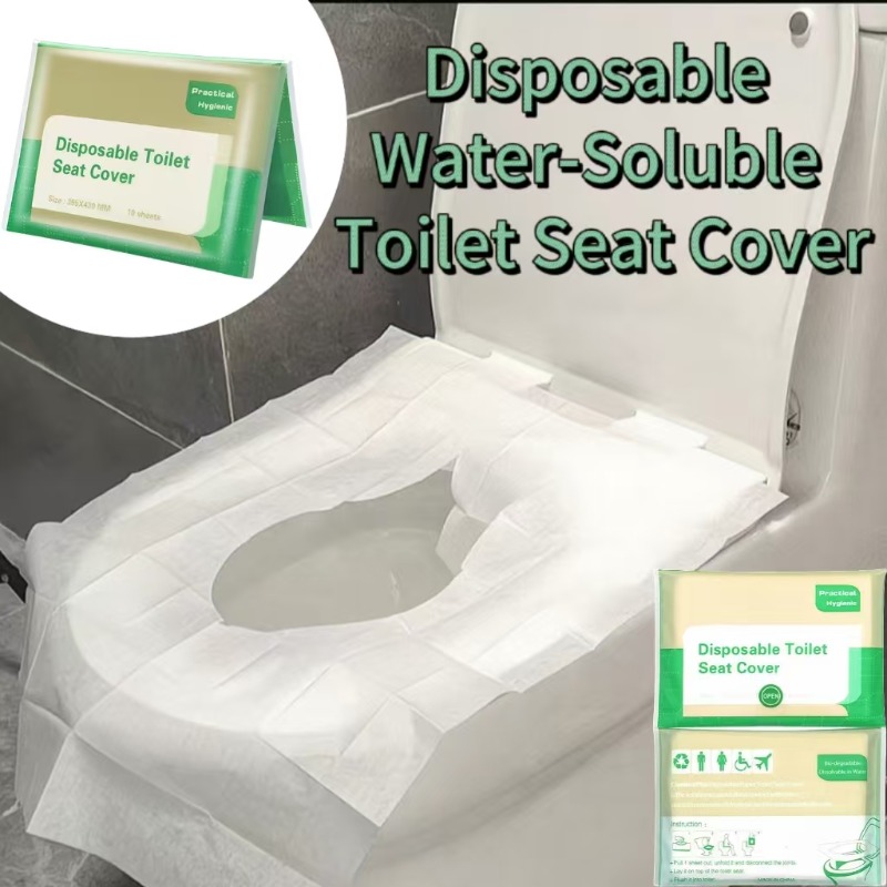 10-300pcs Disposable Toilet Se - مراجعة Portable Camp Toilet وسعره