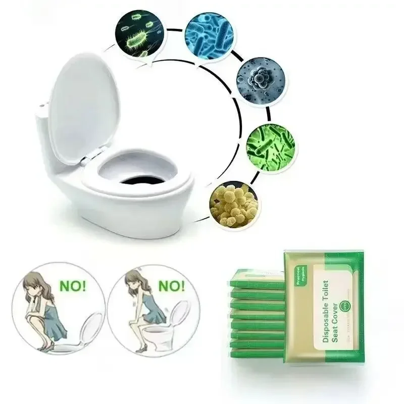 10-300pcs Disposable Toilet Se - مراجعة Portable Camp Toilet وسعره