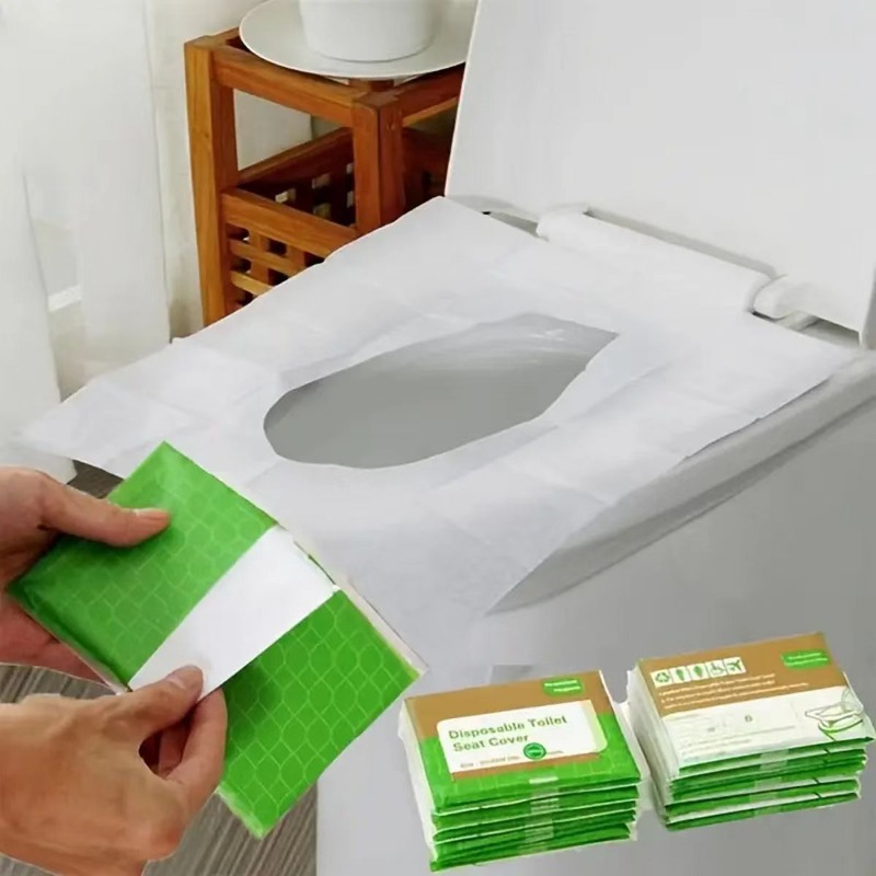 10-300pcs Disposable Toilet Se - مراجعة Portable Camp Toilet وسعره